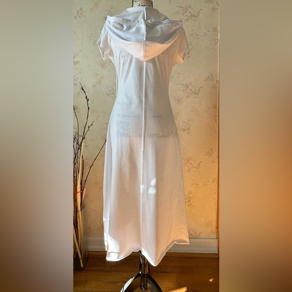 A White tunic dress-Boho Style. Size XS. - Picture 2 of 16
